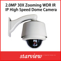 2.0MP 30X WDR IP Poe Наружная сетевая купольная PTZ-камера